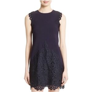 Ted Baker - NWOT Ted Baker London Luccia Lace Trim Dress Sz 8